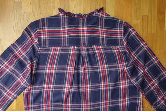 Dámská kostkovaná halenka, blůzka vel.40 - 7