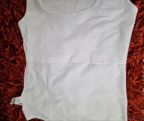 Tílko bílé ZARA nové - 7