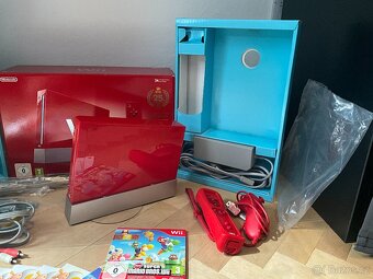 Nintendo Wii Červená limitovaná edice 25 Anniversary Mario - 7