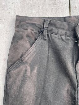 Zara Overdyed Baggy Jeans Black (M) - 7