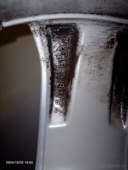 Alu kola Audi disky 7.5Jx18H2 ET37 225/55 r17 CENA ZA KUS - 7