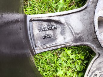 Sada ALU kol/disku 17" 5x112 ET43 Audi, VW, Seat, Škoda,... - 7