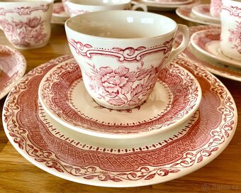Anglický porcelánový servis (bez vady) - 7
