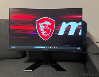 27” Gigabyte G27FC A, 165 Hz, zakřivení 1500R, 1 ms - 7