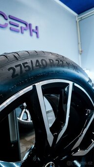 Sada alu s pneu BMW X7 - 7