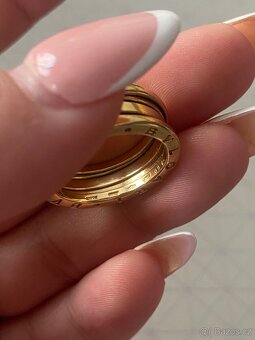 Zlatý prsten Bvlgari 18k - 7