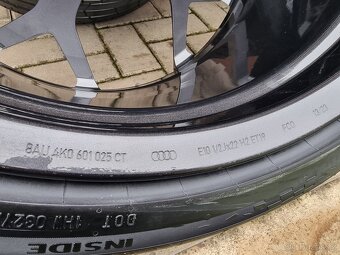 22″ 5×112 AUDI RS6 / RS7 PERFORMANCE BLACK / DIAMOND TURNED - 7