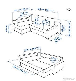 Sedací souprava IKEA Friheten - 7