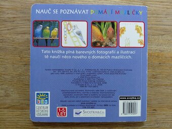 Dětská knížka Nauč se poznávat domácí mazlíčky - 7