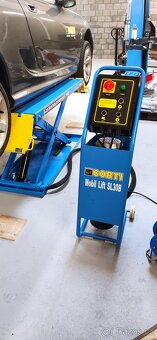 Mobilní nůžkový zvedák,zdvih 3000kg/1m ZÁRUKA - 7