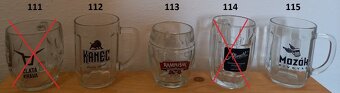 Půllitr ,půlitr, pivní sklenice , sklo , pivo (2) - 7