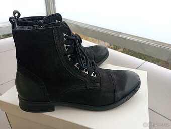 Dámské kotníkové kožené - 7