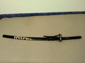 Katana Arare čepel z uhlíkové oceli T-10 - 7