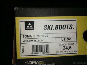 Juniorské lyžáky Fischer vel. 24,5 cm (245) - 7