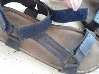 Modré boty sandály kožené - 35 - 7