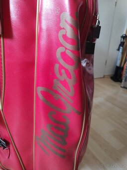 GOLFOVÝ BAG - ČERVENÝ zn. MAC GREGOR - PC: 6.000,- - 7