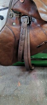 Vintage JOHS. STUBBEN SIEGFRIED 17,5" jezdecké SEDLO - 7