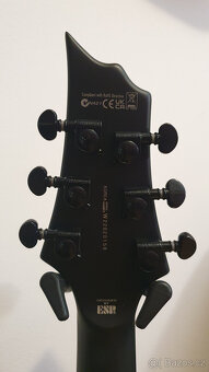 Zánovní/nehraná kytara ESP LTD F-Black Metal - 7