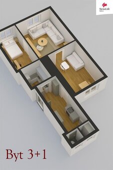 Prodej bytu 3+1 55 m2 Táborská, Praha - 7