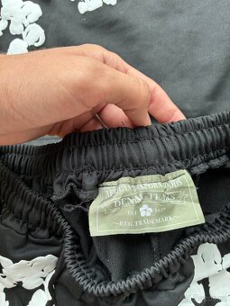 Černý set Denim Tears Style — Tričko a Šortky - 7