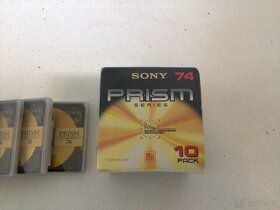 MiniDisc minidisk prémiové řady SONY PRISM, MAXELL PLATINUM - 7