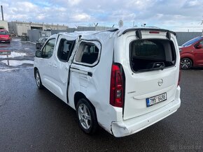 Opel Combo 1,2 96kw2022,Airbag. ok pojízdné. Nova cena - 7