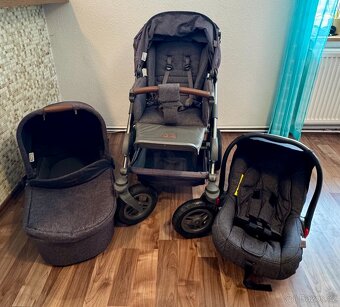 Kočárek ABC Design trojkombinace s Cybex - perfektni stav - 7
