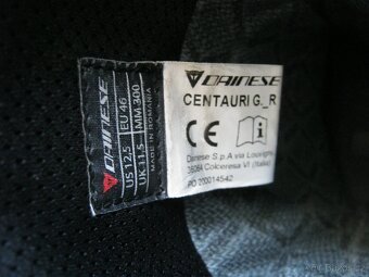 Motokrosové boty DAINESE CENTAURI GTX vel.46 - 7
