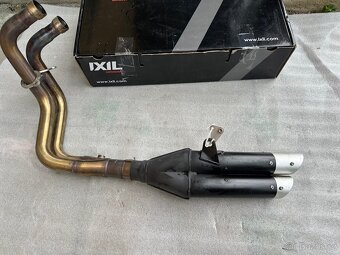 Laděný výfuk Ixil hyperlow na Yamaha mt 07 včetně svodů - 7