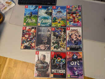 Nintendo switch OLED - konzole s příslušenstvím a hry - 7