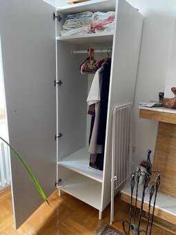 Šatní skříň Ikea Platsa- bílá/Fonnes - 7