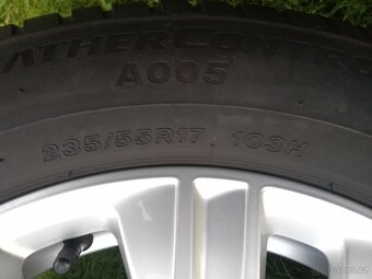 alu VW T7 17" zimní 235/55/17 Bridgestone - 7