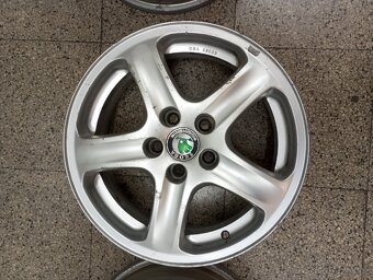 ALU kola 15" originál Škoda Octavia - 7