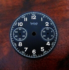 Legendární originál letecké hodinky Luftwaffe HANHART TOP - 7