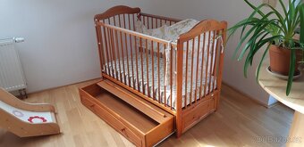 Dětská vyvýšená postel od Domestav se skluzavkou (ZÁNOVNÍ) - 7
