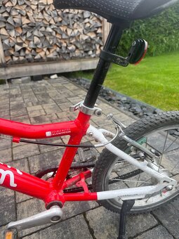 Dětské kolo Woom 3, kola 16" červené - 7