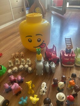 Lego duplo mix (10kg plus postavičky) - 7
