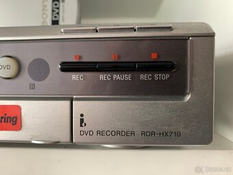 Sony RDR-HX710 – DVD rekordér s HDD 160 GB - 7