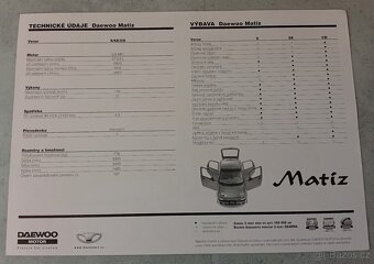 Daewoo Leganza, Matiz, Lanos, Tacuma - prospekty - 7