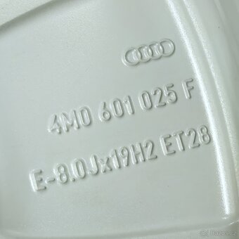 Nové originální ALU disky Audi 8Jx19 ET28 A014A - 7