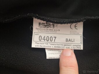 FUNKČNÍ SOFTSHELLOVÁ VESTA ISSA LINE BALI, vel. XL - 7