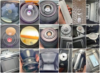 Středoformát Pentacon Six TL + Carl Zeiss Jena Flektogon 50/ - 7