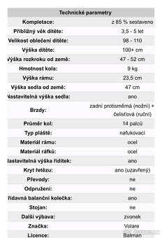 dětské kolo 14" Batman - 7