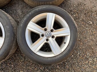 Alu orig letní sada VW Dover 5x112 6,5J ET46 205/55 R16 - 7