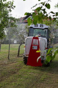 Nesený rosič AGP 120TN ventilátor uvnitř za malotraktor - 7