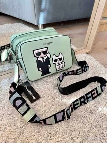 MINTOVÁ CROSSBODY KABELKA KARL LAGERFELD - 7