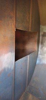 Ocelová/železná nádrž na vodu 50 m3 kubíků , 50000l - 7