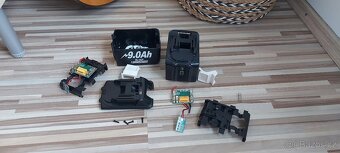 Case-obal,pro Aku Makita 18V 9.0Ah,bez baterií 18650. - 7
