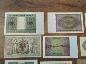Staré německé bankovky - 7