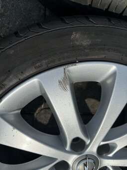 ORIGINÁL Alu Opel Astra, Zafira, Meriva R17, 5x110 - 7